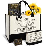 Conjunto De Presente, Sacola De Lona, Equipamento De Viagem, 90º Aniversário Para Mulheres