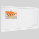 Quadro De Avisos Lightomorrow Felt 89x44cm Com 20 Pinos Brancos