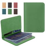 Porta-passaporte Allive Porta-passaportes Em Couro Genuíno Verde