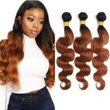 Pacotes De Cabelo Fridnae Ombre Body Wave B130 60-70cm 300g