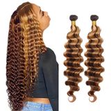 Pacotes De Cabelo Hrceyocr P4/27 Castanho A Loiro 70-75cm 2x 100g