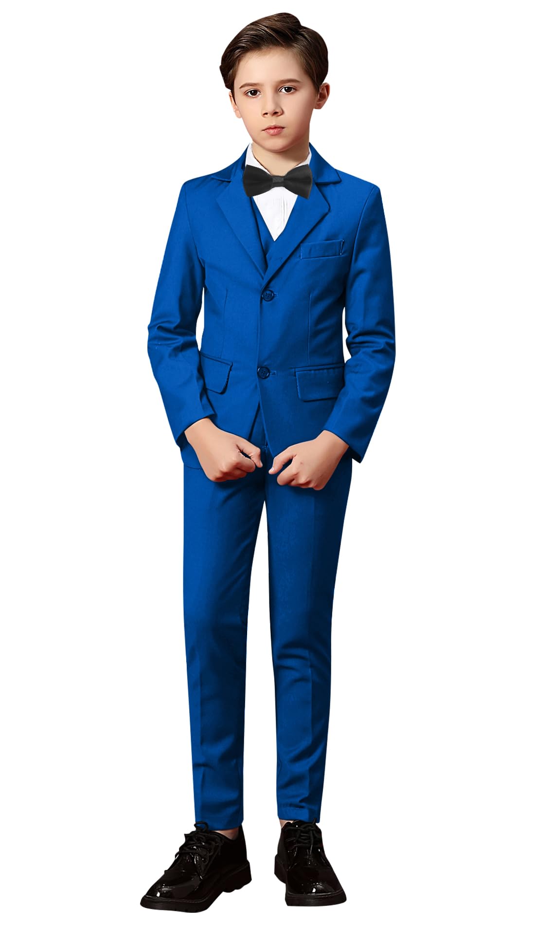 Suit Yanlu Big Boys Royal Blue Slim Fit Size 12 Wedding