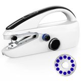 Máquina De Costura Portátil Crazyboy Portable Mini Electric Blue