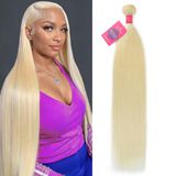 Pacotes De Cabelo Hellosh 613 Straight Blonde 26" 100% Brasileiros