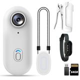 Câmera Corporal Ksadbossbo Action Mini 64gb Com Áudio E Vídeo