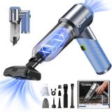 Aspirador De Pó Para Carros Saker Hl132 Portable Cordless 17000pa
