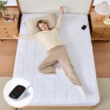 Colchões Elétricos Aquecidos Bearhug Twin Size White