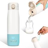 Aquecedor De Biberões Portátil Azopesy Deepblue Com Controle De Temperatura