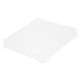 Folha De Plástico Abs Meccanixity 25 X 25 X 0,2 Cm Branca 3 Unidades