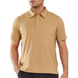 Camisa Polo Masculina Northyard De Manga Curta Golf Light Khaki M