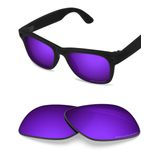 Lentes De Reposição Blazerbuck Anti-sal Polarizadas Para Rayban Meta Wayfarer Rw4006 50mm