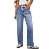 Jeans Sidefeel, Roupa Ocidental Feminina De Cintura Alta, Tamanho 12