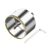Serra De Diamante Asnomy 83mm Com Broca Piloto Para Vidro