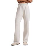 Calça De Moletom Crz Yoga Softaura Wide Leg Modal Feminina Branca Leitosa