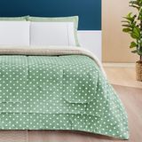 Edredom Casal Queen Size Romance Dupla Face Super Luxuoso