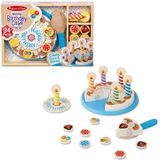 Comidinha Brinquedo Madeira Bolo Aniversário Melissa &amp; Doug