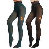 Meias Forradas De Lã X-cheng Sheer Para Mulheres No Inverno