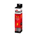 Pilha Pequena Aa Zinco Com 4 14249 Kian