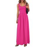 Vestido Feminino De Verão Prettygarden Sem Mangas Aline Swing
