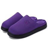 Chinelos Lander Memory Foam Para Mulheres E Homens, Roxos, Tamanho 38-39