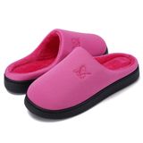 Chinelos Lander Memory Foam Para Mulheres E Homens Rosa Vermelha