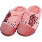 Pantufas Chinelo Gatinho Pelúcia Sapato De Inverno Infantil
