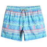 Calções De Banho Mamagic Masculinos Quick Dry Beach Shorts Totem Blue Xl