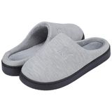 Chinelos Lander Memory Foam Para Mulheres E Homens Cinza Claro