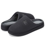 Chinelos Lander Memory Foam Para Mulheres E Homens Cinza Escuro