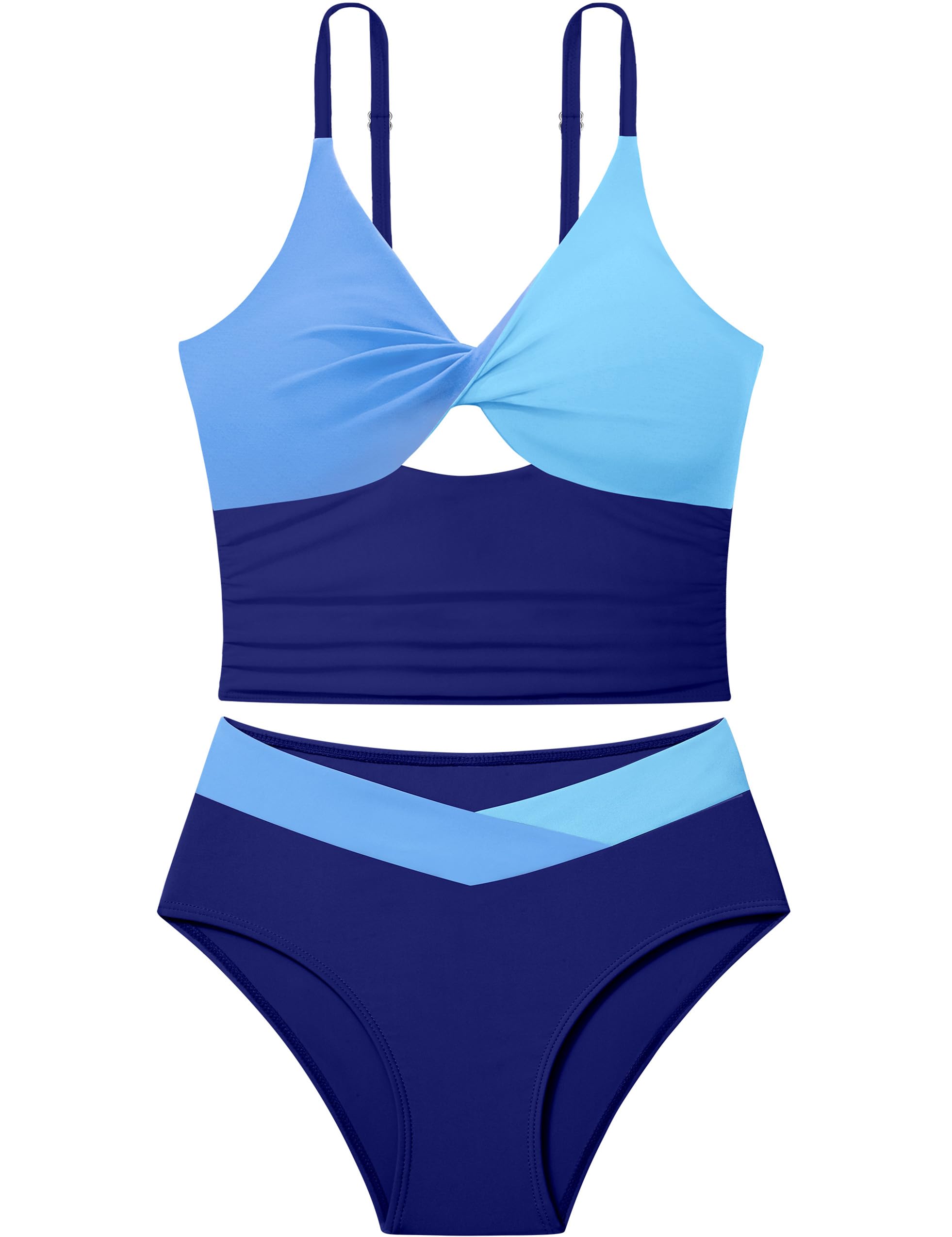 Roupa De Banho Doumlop Teen Para Meninas De 16 A 18 Anos, Tamanho 18, Cor Azul