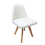 Cadeira Aurora - Assento Fixo E Encosto Laminado