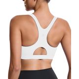 Sutiã Esportivo Running Girl High Support Branco Tamanho L