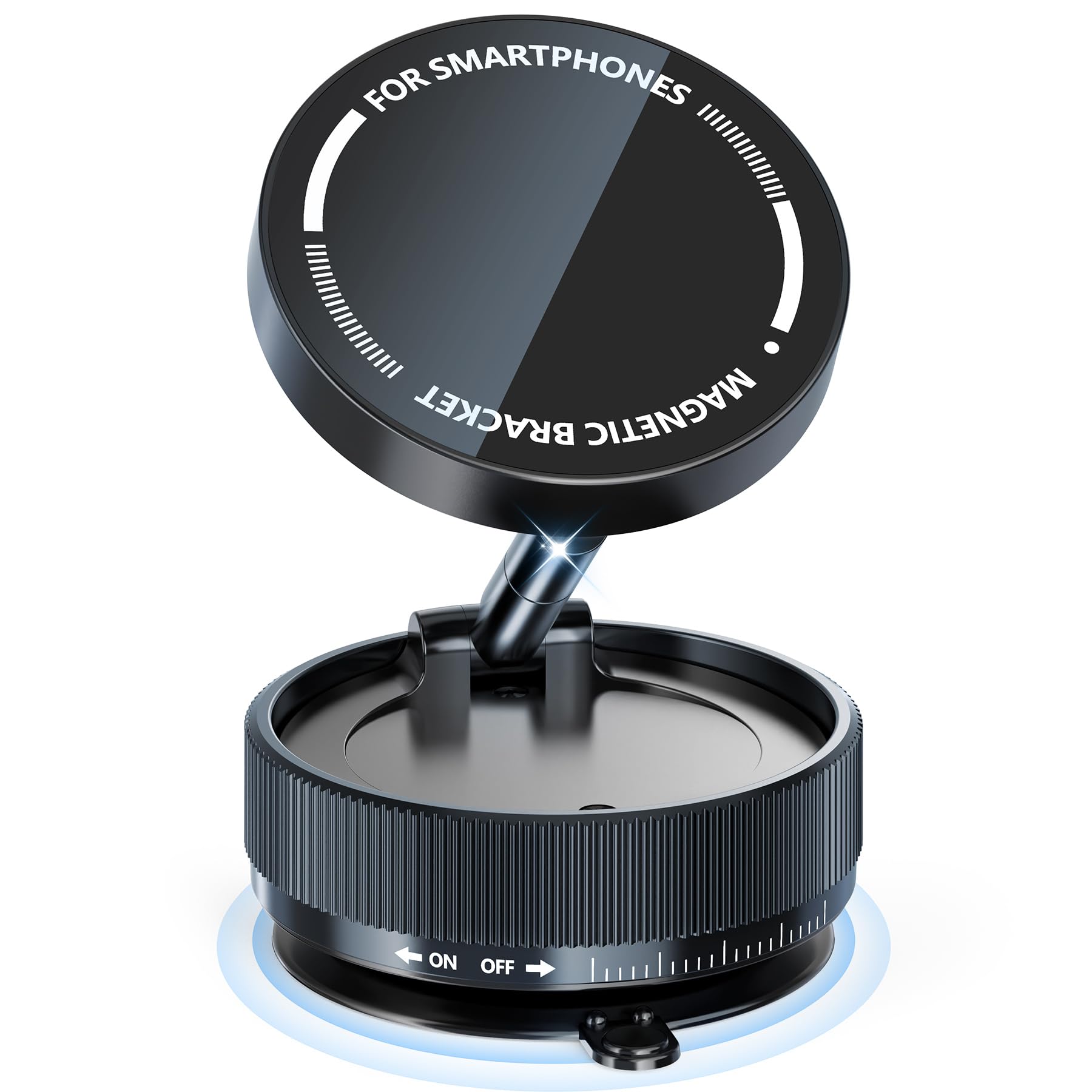 Suction Cup Phone Mount Puuqii Vacuum Magnetic Para Carro