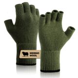 Luvas Sem Dedos Sonoran Merino Wool Para Homens E Mulheres L