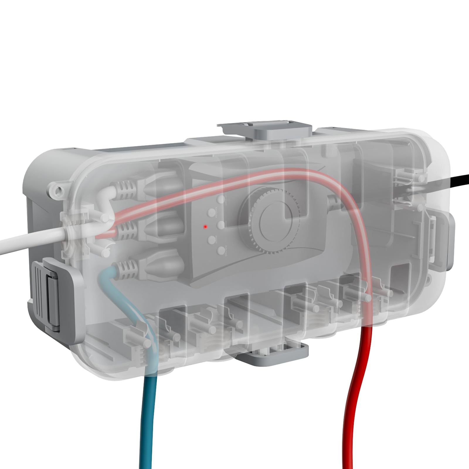 Cabo De Extensão E Capa De Segurança Flemoon Medium Waterproof Ip54