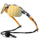Óculos De Sol Esportivos Bircen Polarized Uv400 Protection Bc3065