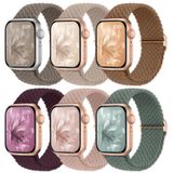 Pulseiras Elásticas Trançadas Compatíveis Com Apple Watch 38-49 Mm