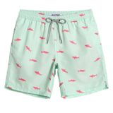 Swim Trunks Mamagic Quick Dry Swim Shorts Para Homens, Verde Claro