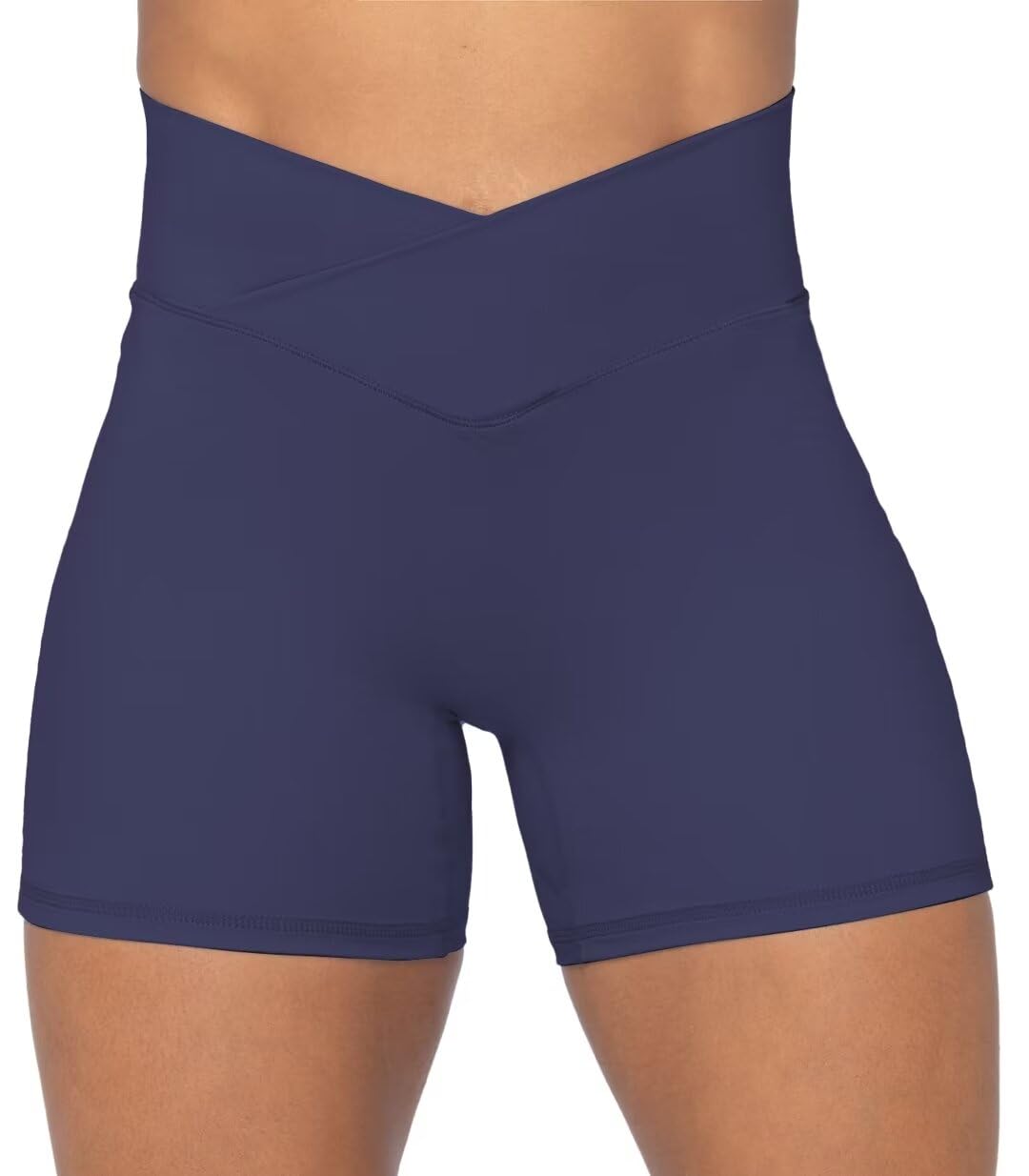 Shorts De Motociclista Sunzel Sunzfly Crossover Para Mulheres Em Azul Acinzentado