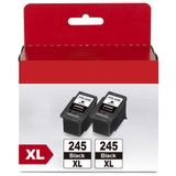 Cartucho De Tinta Para Impressora Wekva Pg-245xl Preto De Alta Capacidade