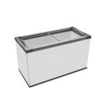 Expositor Horizontal Metalfrio 399l 2 Portas Branco 220v Nf40s