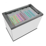 Expositor Horizontal Metalfrio 284l 127v 2 Portas Branco Nf30