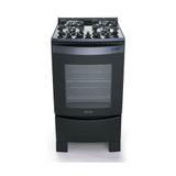 Fogao Mueller Decorato Vetro Piso 4 Bocas Preto Fosco G3 (601230050)