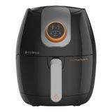 Fritadeira Elétrica Digital Sem Óleo 3l Cadence Cook Fryer Preta 1250w 220v Frt526