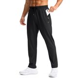 Calça De Moletom Masculina Pudolla, De Secagem Rápida, Resistente À Água, Preta, Xl