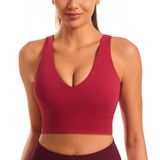 Sutiã Esportivo Joyspels Smooth Workout Tops Acolchoado Para Mulheres