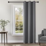 Cortinas Blackout Chrisdowa, 213 Cm De Comprimento, Para Quarto, Cinza