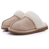 Chinelos Litfun Fuzzy Memory Foam Fluffy Winter Women Damasco