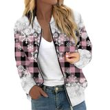 Jaqueta Jwnyjfb Christmas Print Rena Party 2024 Para Mulheres