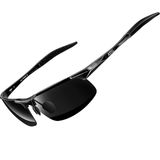 Óculos De Sol Attcl Fashion Driving Polarizados Para Homens Al-mg Metal